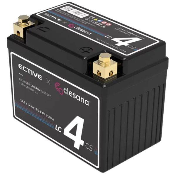 Lithium Batterie 4 Ah ECTIVE x Clesana LC4CS_2