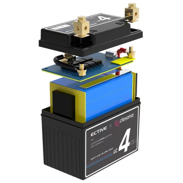 Lithium Batterie 4 Ah ECTIVE x Clesana LC4CS_4