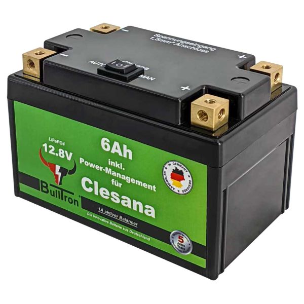 Lithium Batterie für Clesana C1 inkl. Power-Management & Anschlusskabel_2