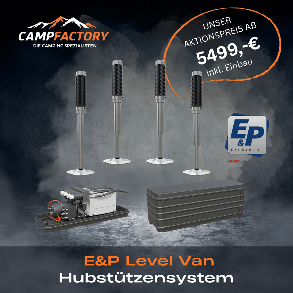 LevelVan Hubstützensystem für Kastenwagen inkl. Montage
